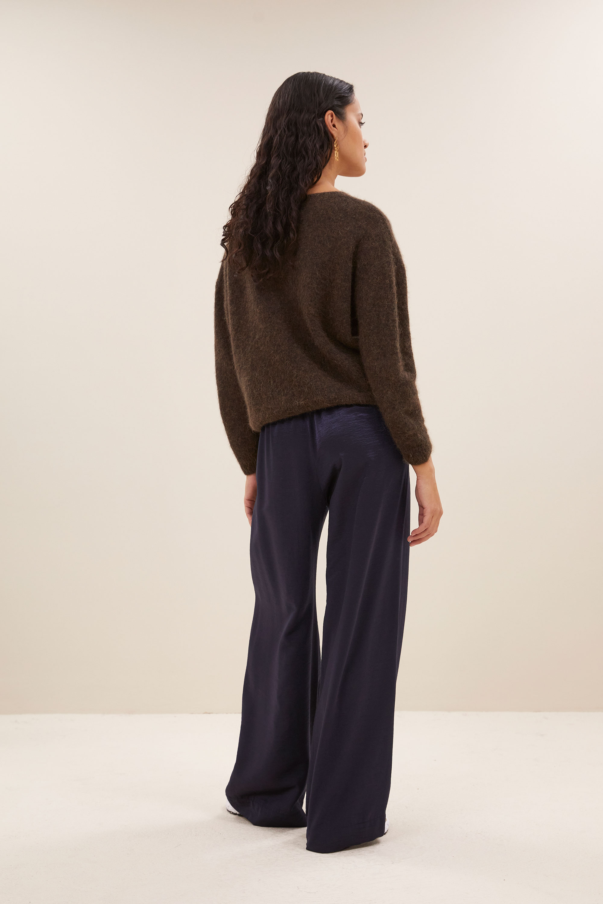 By Bar liv pullover cafe noir