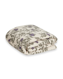 Garbo & Friends muslin filled blanket plum