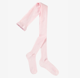 Collégien soft pink rib tights