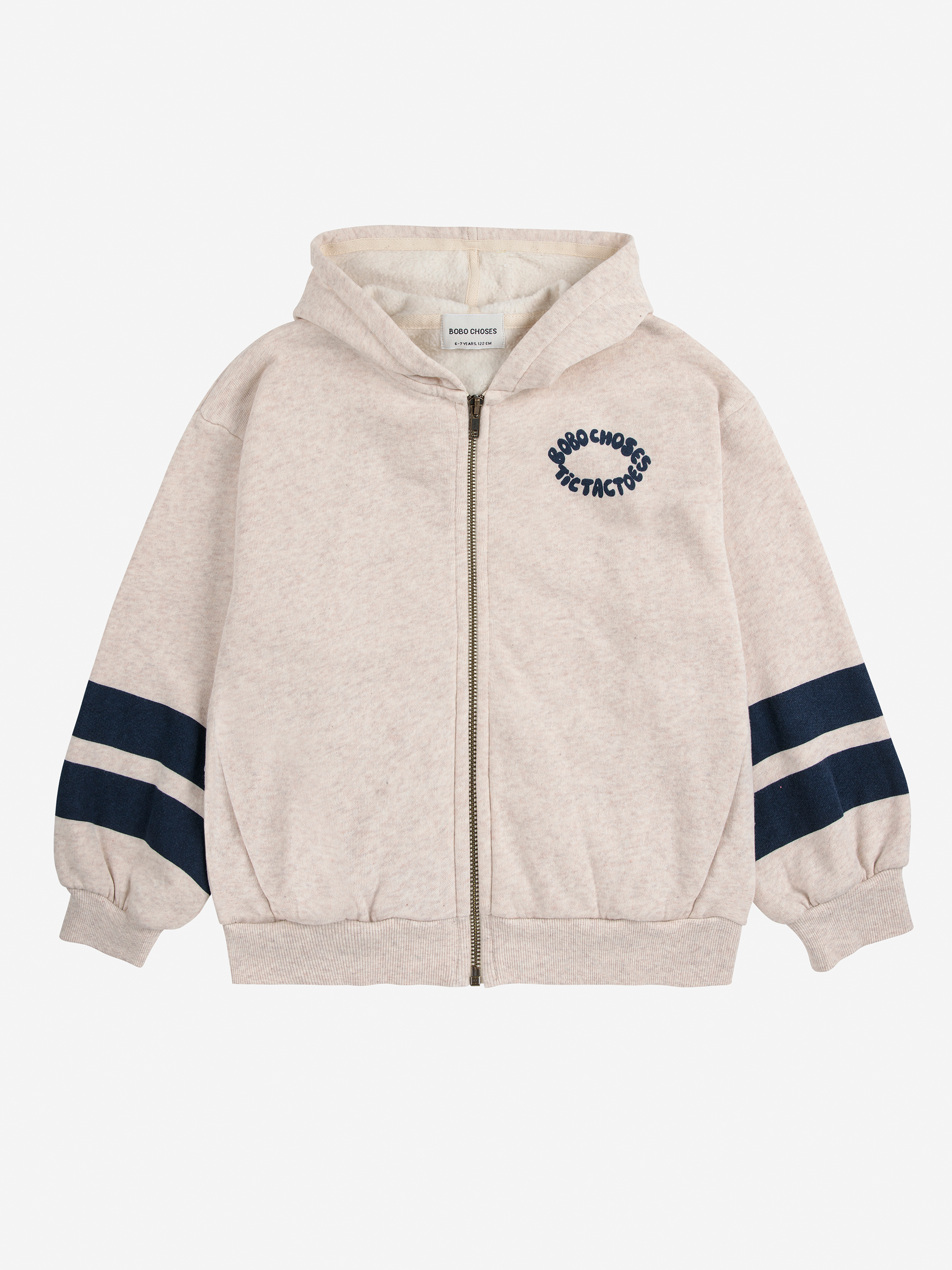 Bobo Choses Tic Tac Toe zipped hoodie