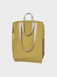 Susan Bijl the new tote bag moss/camel medium