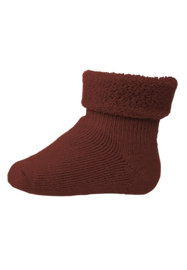 MP Denmark wool baby socks hot chocolate