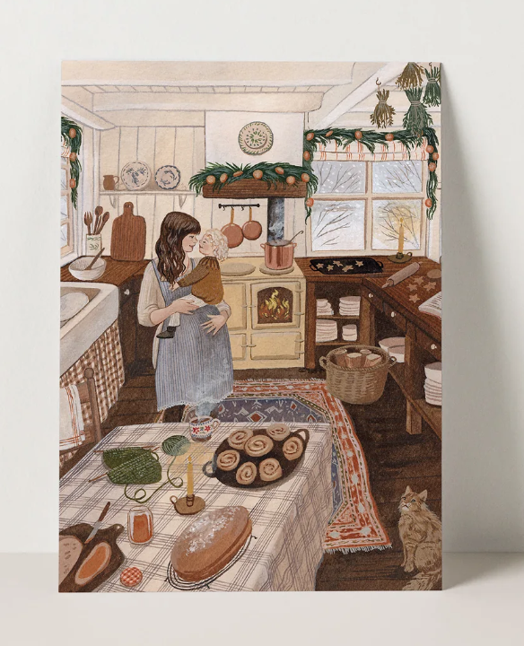 Robin Pieterse Winter Baking single card