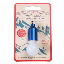 Mini led light bulb gold, red or blue