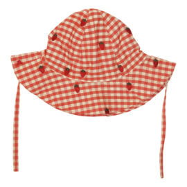 Flöss Molly Sun Hat Berry Gingham