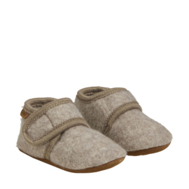 EnFant baby wool slippers sand melange