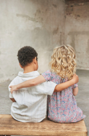 Enfant Shirt SS Woven Eggnog