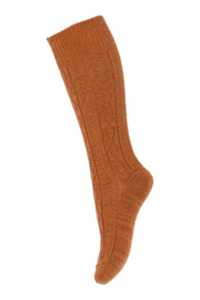 MP Denmark wally knee socks rust