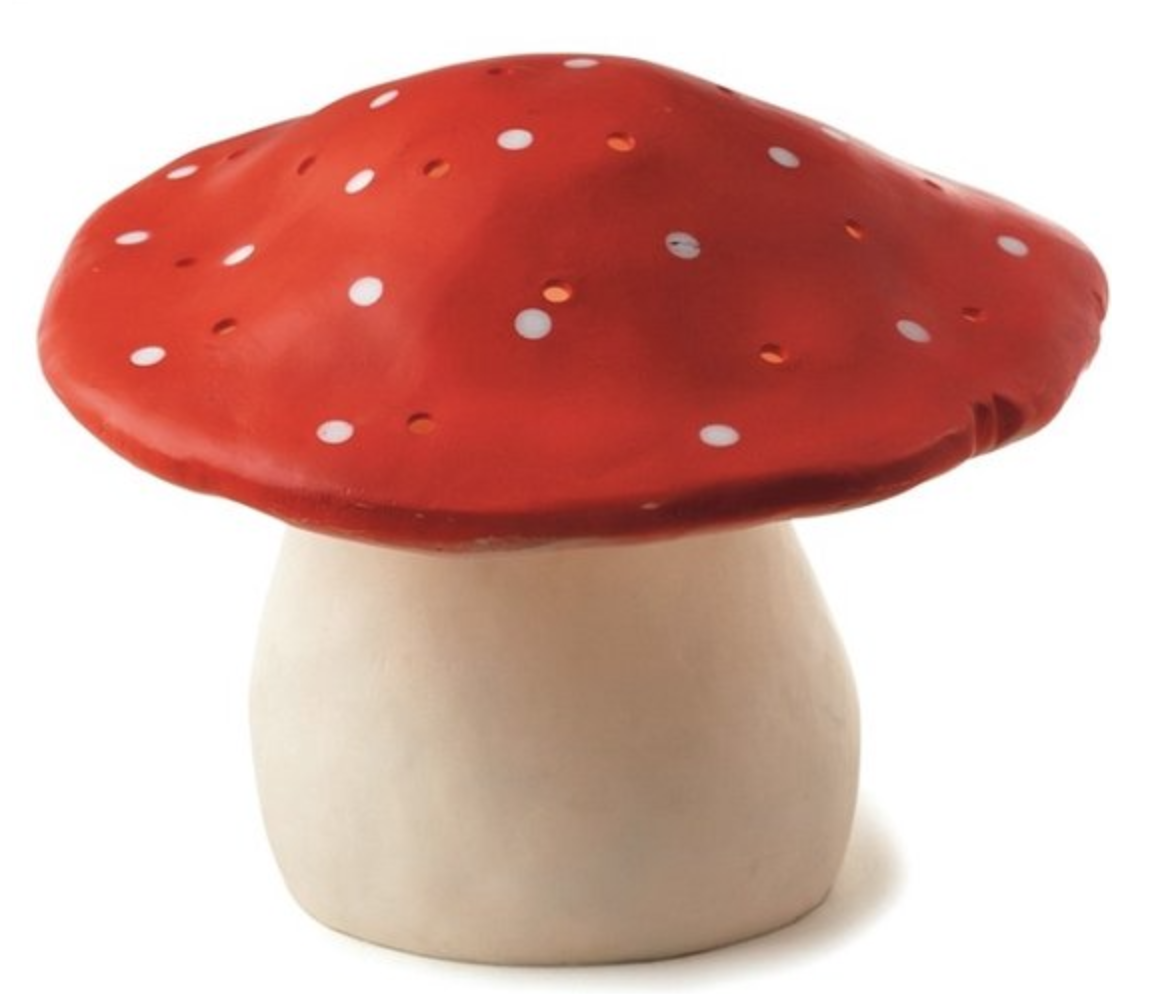 Lamp paddenstoel groot rood