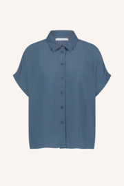 By Bar karly viscose blouse | opal blue