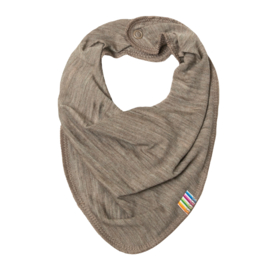 Joha shawl / slab wol zijde beige