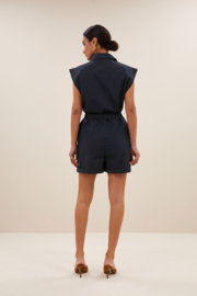By Bar ollie poplin suit midnight