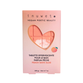 Innuwet  FIZZER BATH SLAB / PEACH 200GR