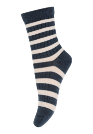 MP Denmark Elis socks dark denim melange