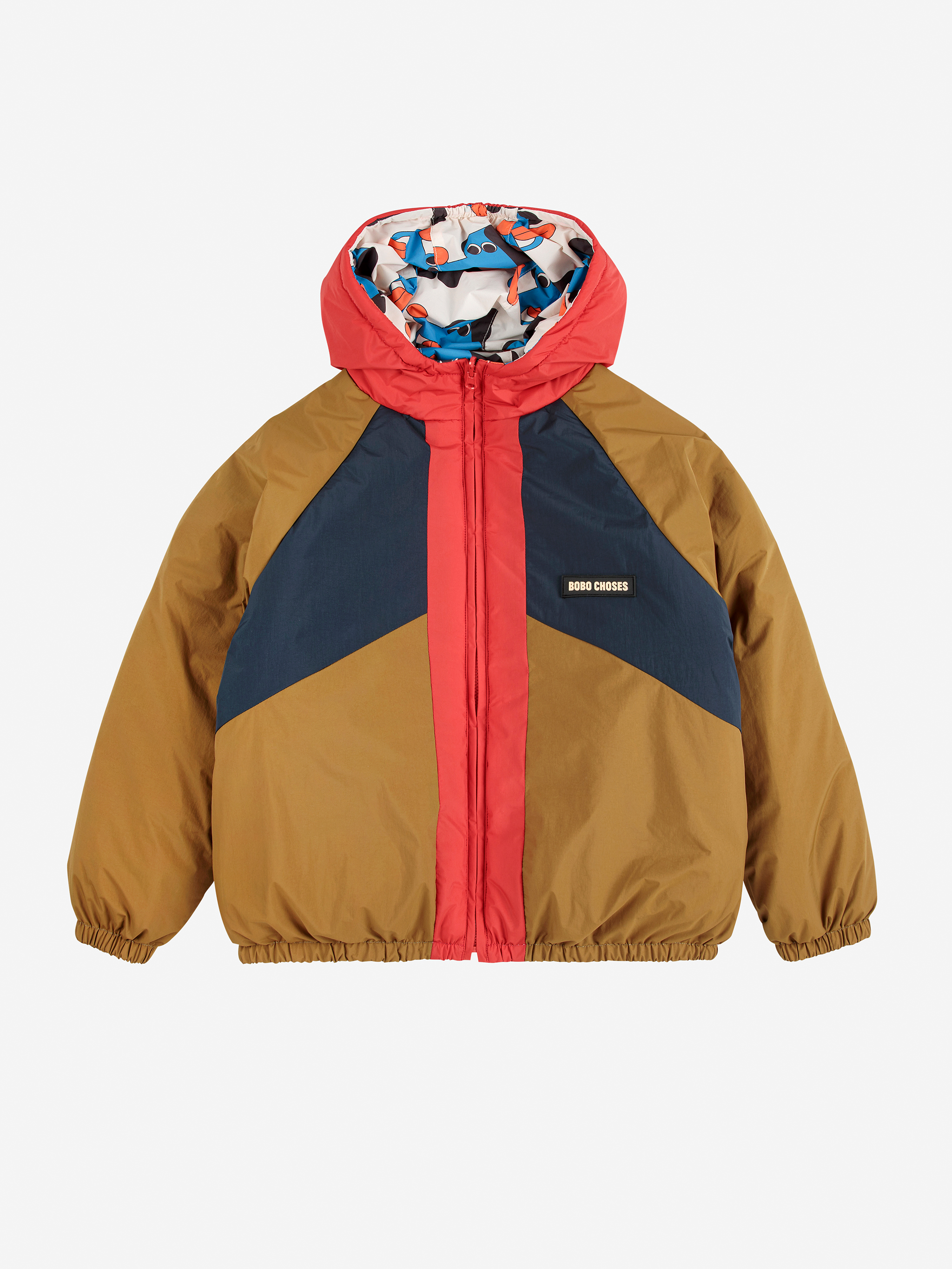 Bobo Choses Doggy Mate all over reversible anorak