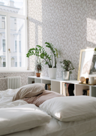 Robin Pieterse summer gray wallpaper anemone white