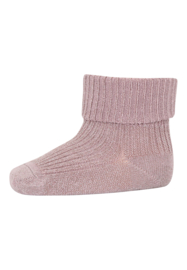 MP Denmark Ida glitter socks mauve shadows