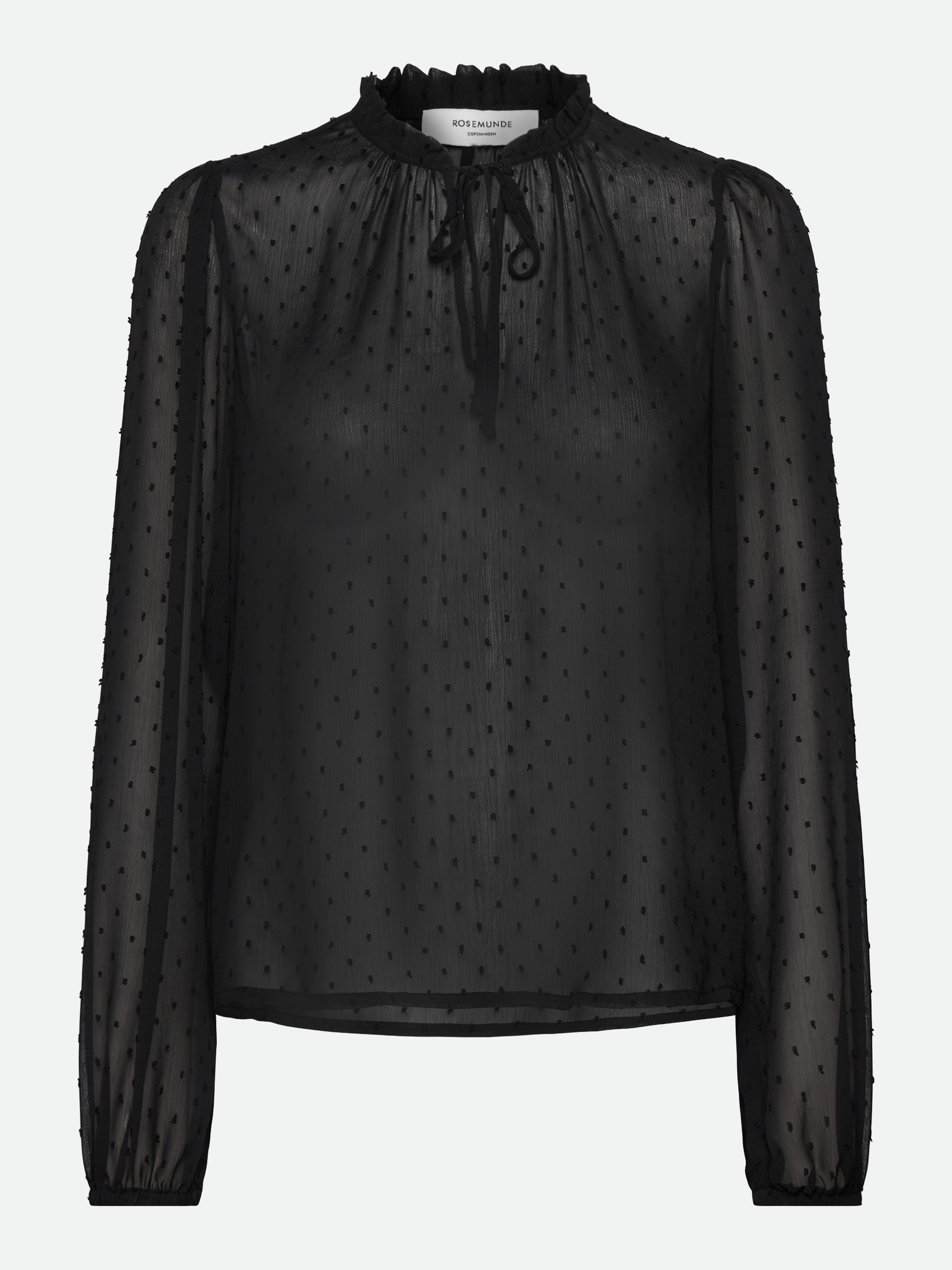 Rosemunde RWJasmin LS Regular Blouse Black