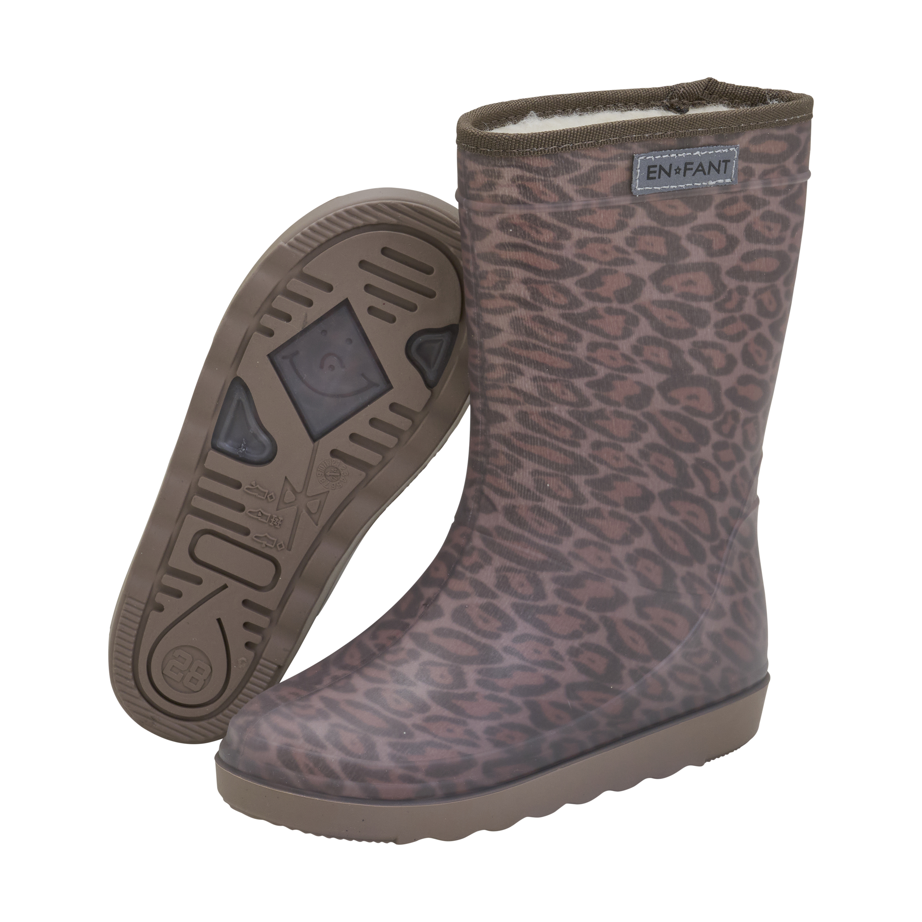 Enfant Thermo Boots Pine Bark Print