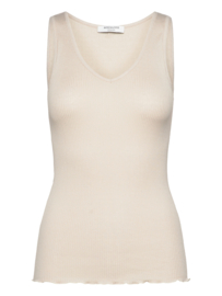Rosemunde RWBeatha SL V-neck Top rainy day