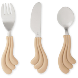 Konges Slojd Wave cutlery blush