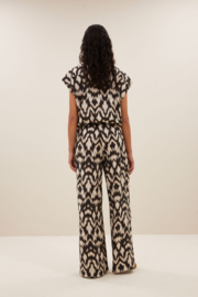 By Bar benji brown batik pants | brown batik