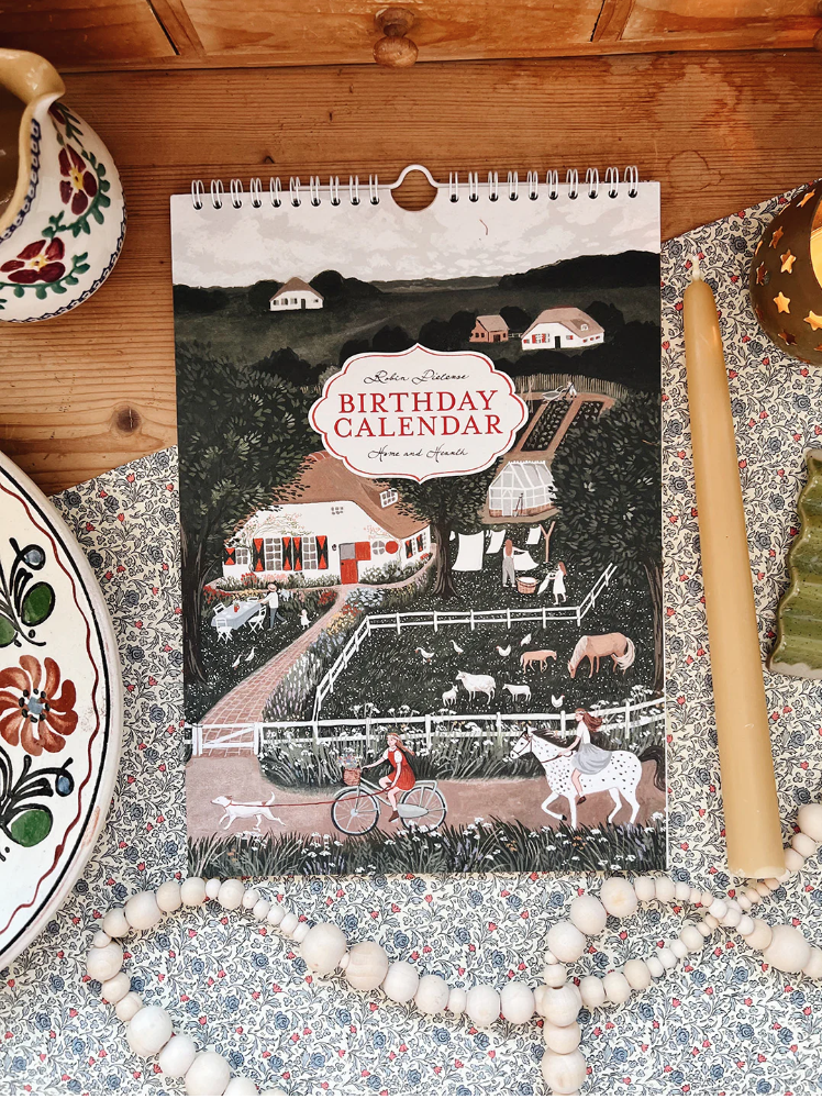 Robin Pieterse Birthday Calendar Home and Heart