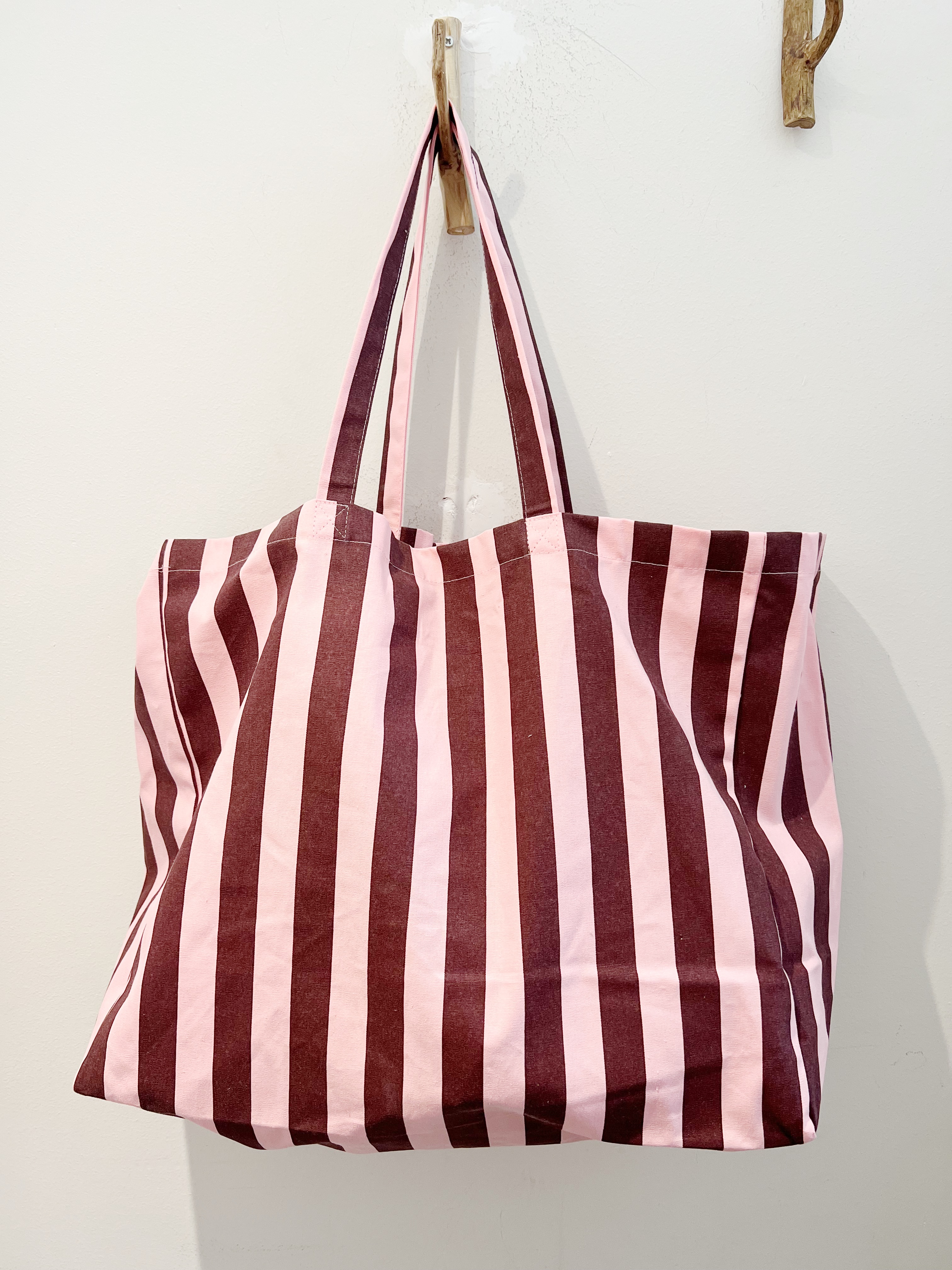 Big shopper pink and brown