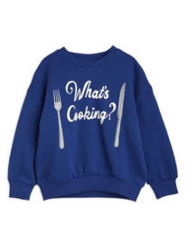Mini Rodini what's cooking sp emb sweatshirt blue