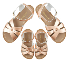 Salt-Water Sandals Original rose gold kids