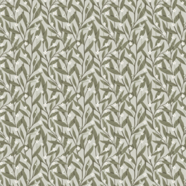 Robin Pieterse summer gray wallpaper anemone dark green