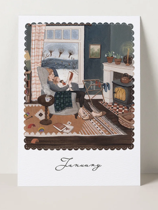 Robin Pieterse JANUARY seasonal single card
