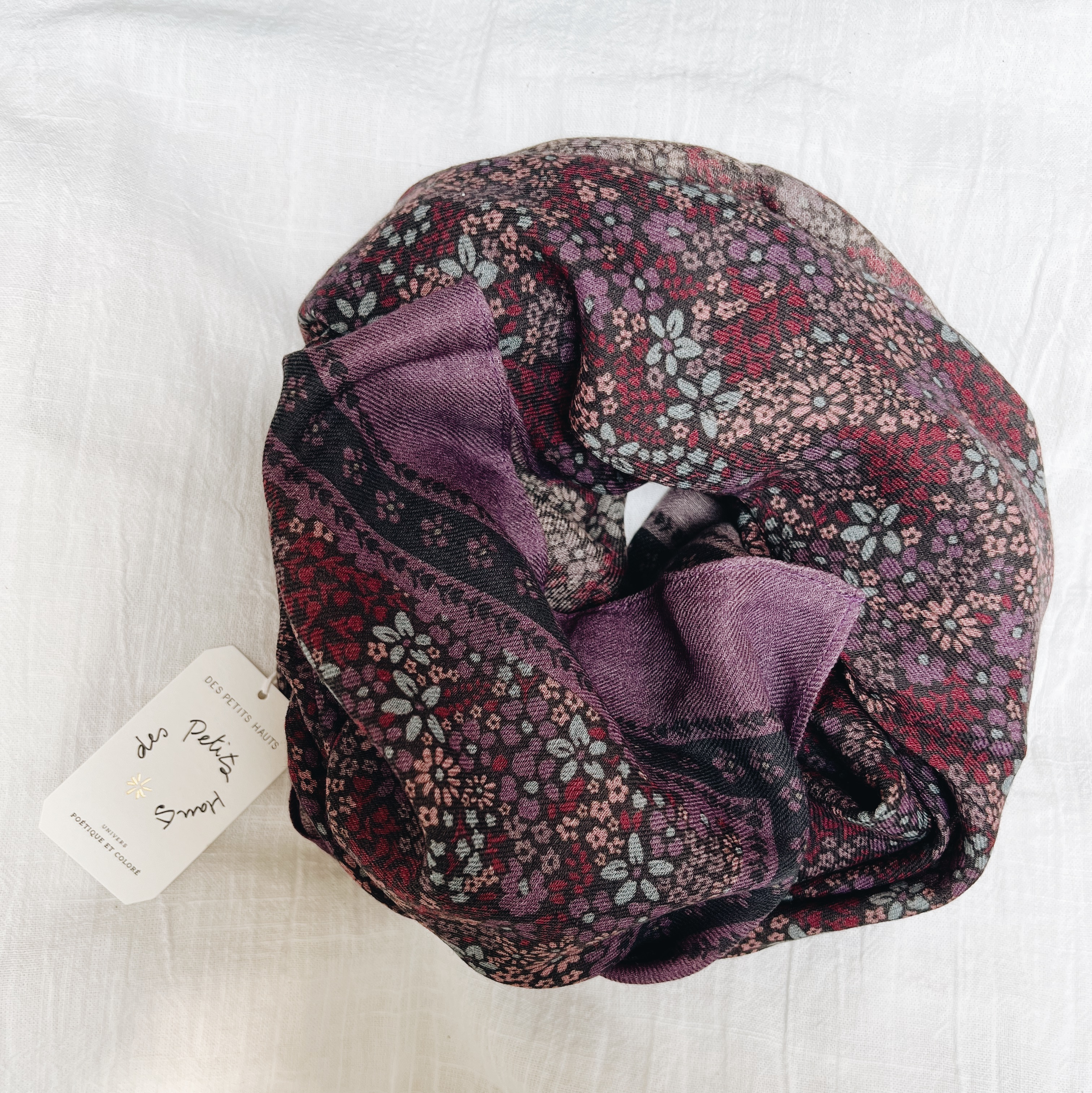Des Petits Hauts NYDOU Scarf GOLDEN FRAMBOISE