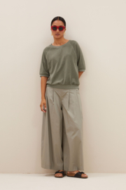 By Bar neva slub top | mulled basil