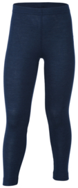 Engel wol zijde legging blauw