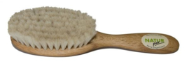 Popolini baby brush soft goats hair/beech wood