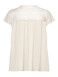 Rosemunde RWElif Capsleeve Regular Lace Blouse rainy day