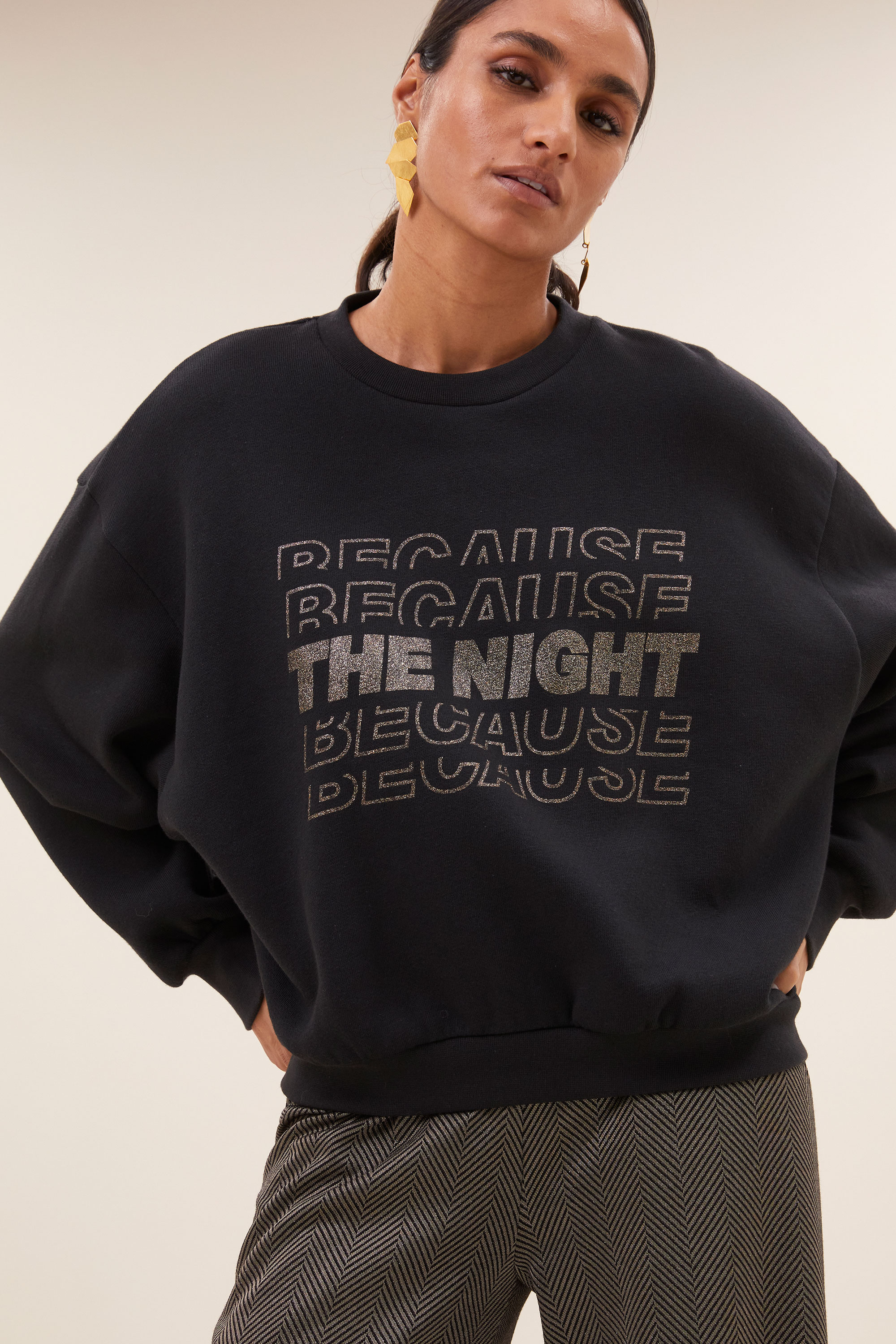 By Bar bibi nights sweater jet black