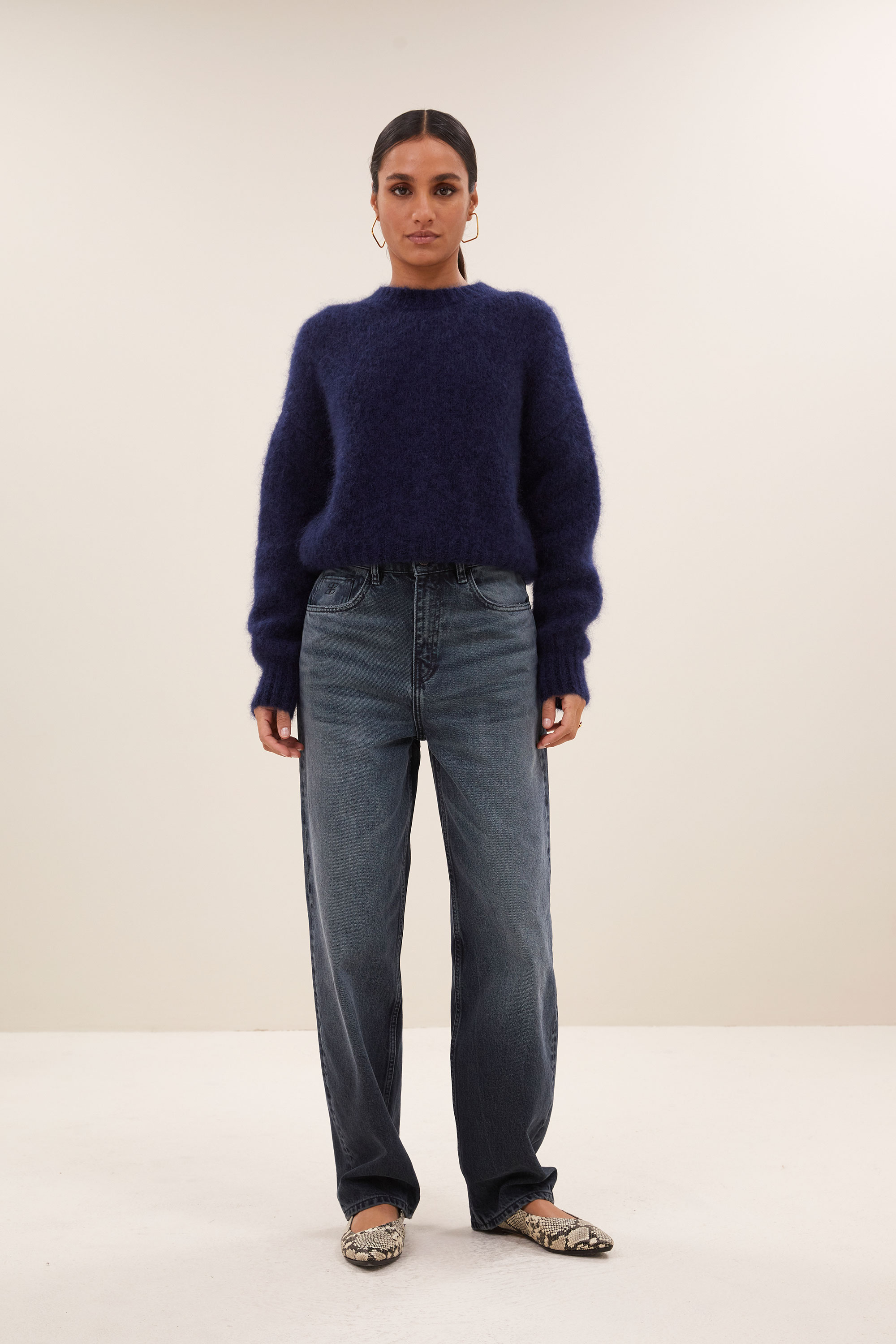 By Bar lew dark denim pants dark denim
