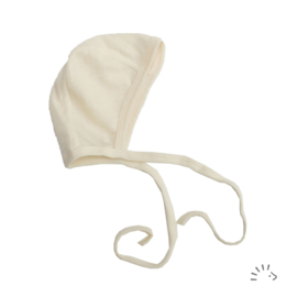 Popolini baby bonnet wool-silk