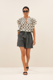 By Bar danee square tie dye blouse