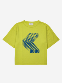 Bobo Choses shadow t-shirt light green