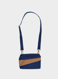 Susan Bijl The New Bum Bag NAVY AND CAMEL small