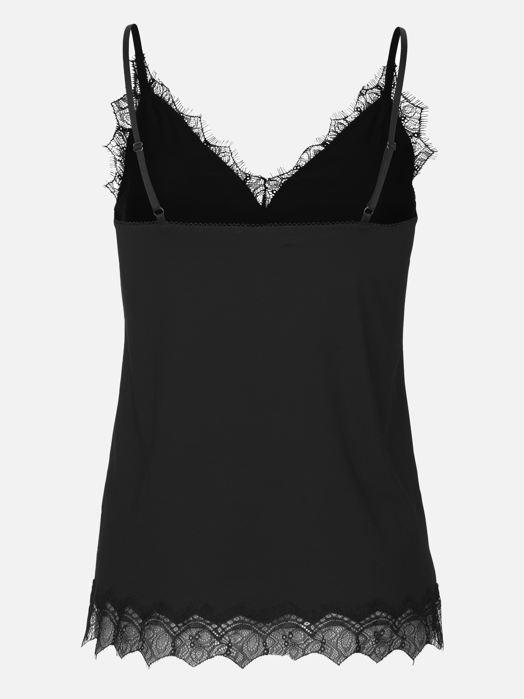 Rosemunde RWBillie LS Lace Strap Top Black