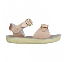 Salt-Water Sandals Surfer rose gold kids