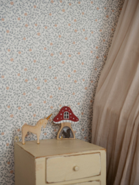 Robin Pieterse summer gray wallpaper climbing rose blue