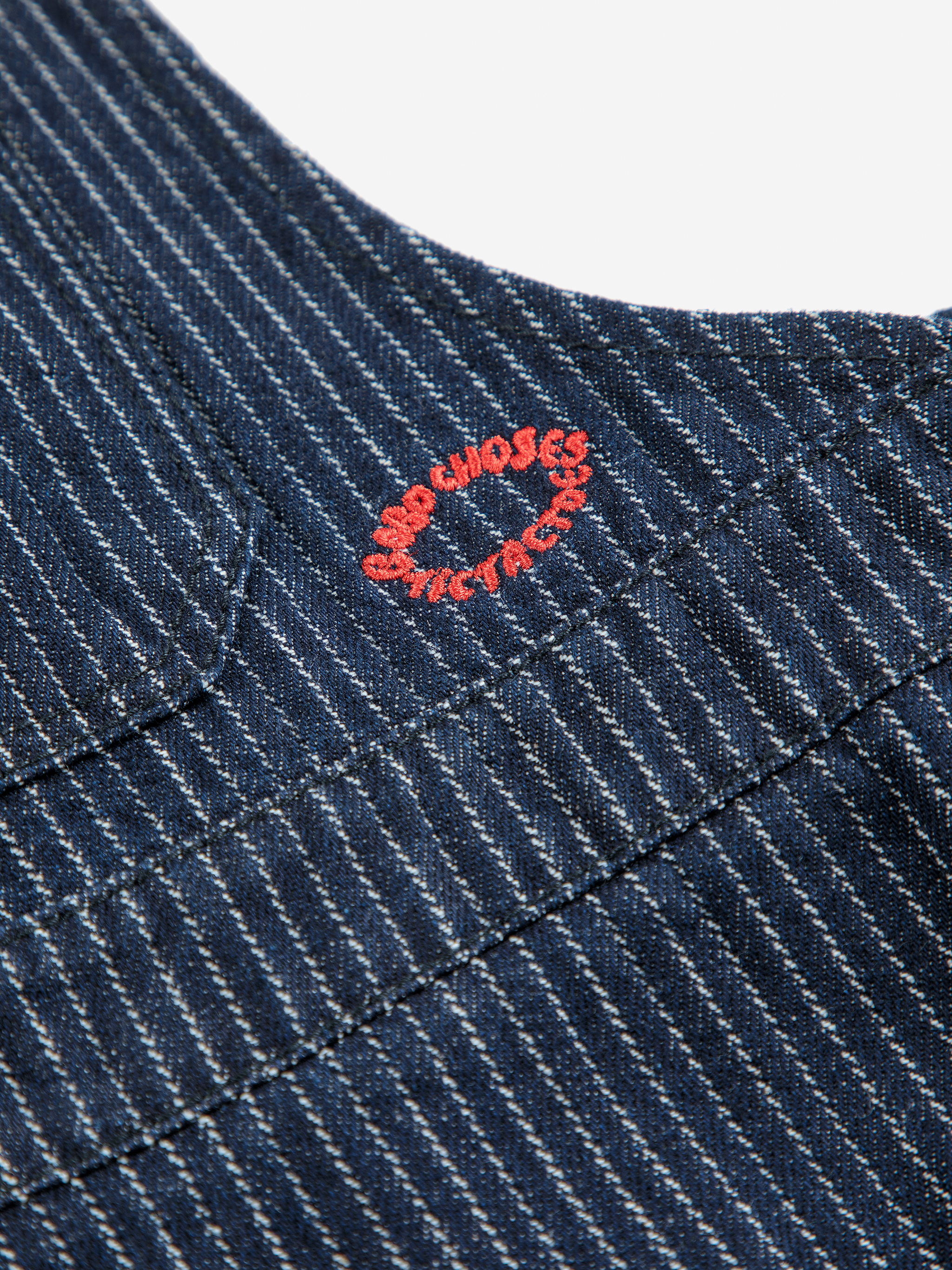 Bobo Choses Tic Tac Toe denim dress