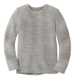 Disana left-knit jumper grey