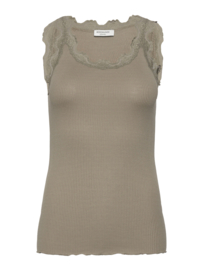 Rosemunde 968 laurel oak RWBabette Silk SL U-neck Long Lace Top 