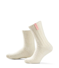 Soxs slaapsok off-white/sleep well pink